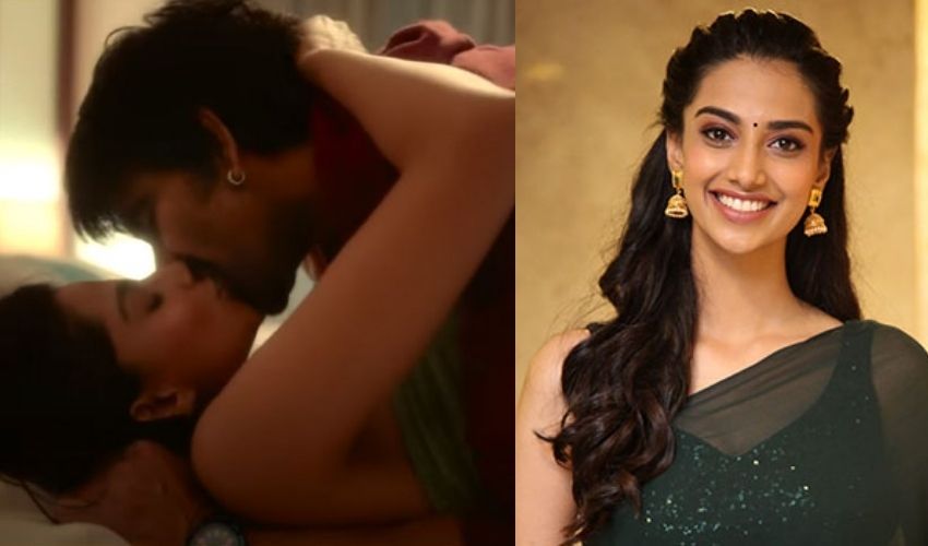 Meenakshi Chaudhary : ముద్దు సీన్స్లో నటించడానికి ఇబ్బంది లేదు.. రవితేజతో లిప్లాక్ పై హీరోయిన్ వ్యాఖ్యలు Meenakshi Chaudhary : ముద్దు సీన్స్లో నటించడానికి ఇబ్బంది లేదు.. రవితేజతో లిప్లాక్ పై హీరోయిన్ వ్యాఖ్యలు