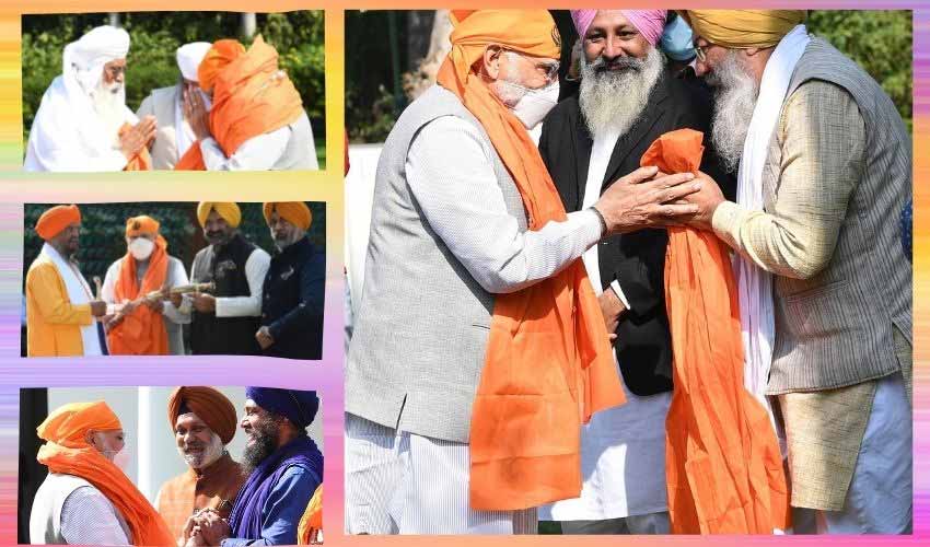 Punjab Election 2022 : మరో రెండు రోజుల్లో ఎన్నికలు, సిక్కు ప్రముఖులతో మోదీ Punjab Election 2022 : మరో రెండు రోజుల్లో ఎన్నికలు, సిక్కు ప్రముఖులతో మోదీ