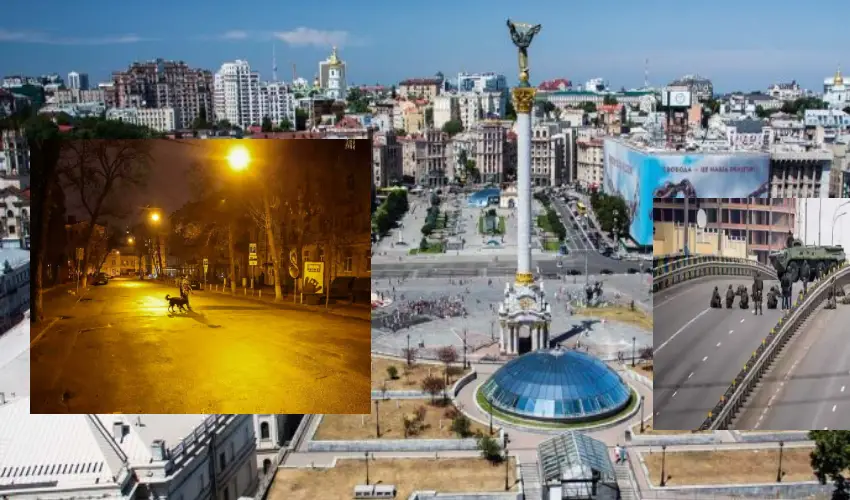 Removal Of Weekend Curfew In Ukraine Capital City Kiev