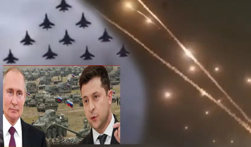 Russia Say Destroyed Ukraine Airbases And Ari Defences