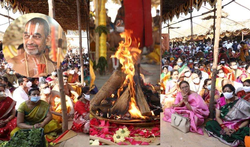 Samatha Murthy Statue : దుష్టగ్రహ బాధా విముక్తి కోసం శ్రీనాథ సంహేష్టి.. సోమ, మంగళవారాల్లో ప్రత్యేక కార్యక్రమాలు Samatha Murthy Statue : దుష్టగ్రహ బాధా విముక్తి కోసం శ్రీనాథ సంహేష్టి.. సోమ, మంగళవారాల్లో ప్రత్యేక కార్యక్రమాలు