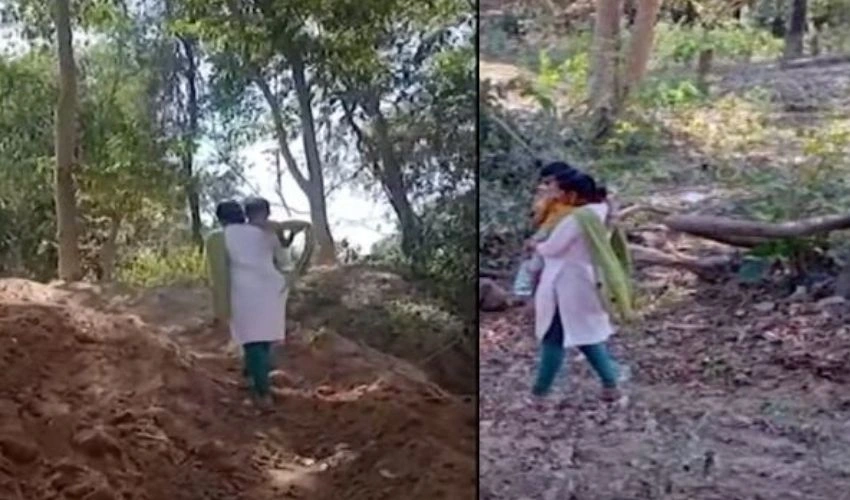 Chhattisgarh : భర్త కోసం చంటిబిడ్డతో భార్య అడవి బాట Chhattisgarh : భర్త కోసం చంటిబిడ్డతో భార్య అడవి బాట