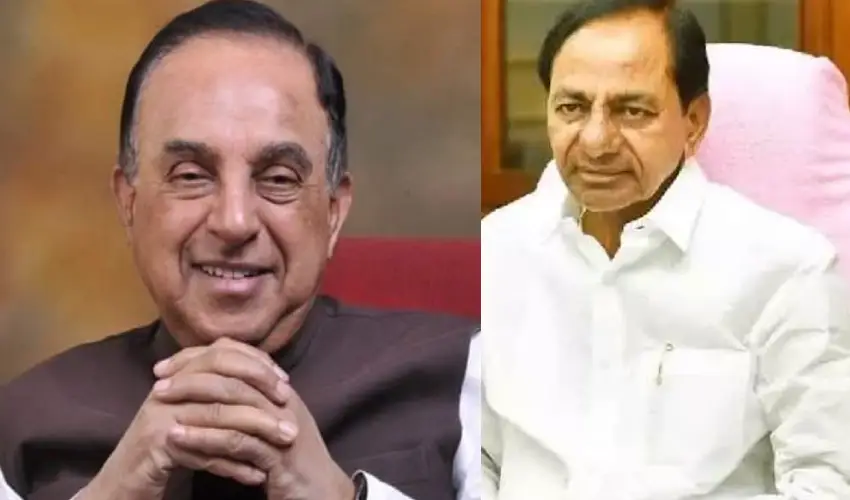 Bjp Mp Subramanya Swamy Meeting With Cm Kcr