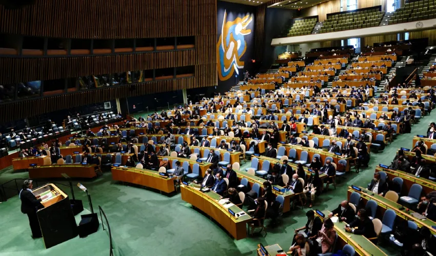 Historic Vote Russia U.n. General Assembly In Historic Vote Denounces Russia Over Ukraine Invasion