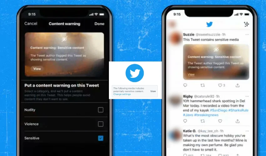Twitter Warning Label : ట్విట్టర్లో కొత్త ఫీచర్.. ఆ పోస్టులకు ఇలా చెక్ పెట్టొచ్చు! Twitter Warning Label : ట్విట్టర్లో కొత్త ఫీచర్.. ఆ పోస్టులకు ఇలా చెక్ పెట్టొచ్చు!