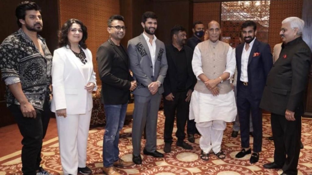 Jgm Team With Defence Minister Of India