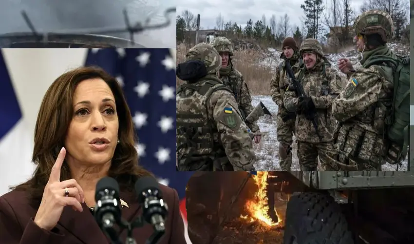 Russia-Ukraine War : రష్యా-యుక్రెయిన్ యుద్ధం వేళ..రంగంలోకి దిగిన కమలా హారిస్.. Russia-Ukraine War : రష్యా-యుక్రెయిన్ యుద్ధం వేళ..రంగంలోకి దిగిన కమలా హారిస్..