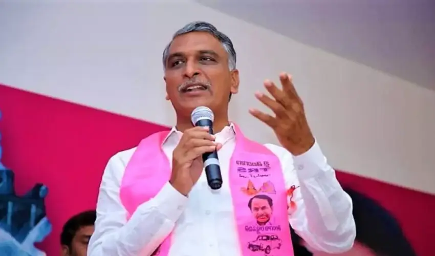 Minister Harish Rao Fires On Bpl Leaders