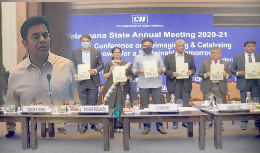 Telangana : స్టార్టప్ ల విజయం తెలంగాణాకే సొంతం : కేటీఆర్ Telangana : స్టార్టప్ ల విజయం తెలంగాణాకే సొంతం : కేటీఆర్