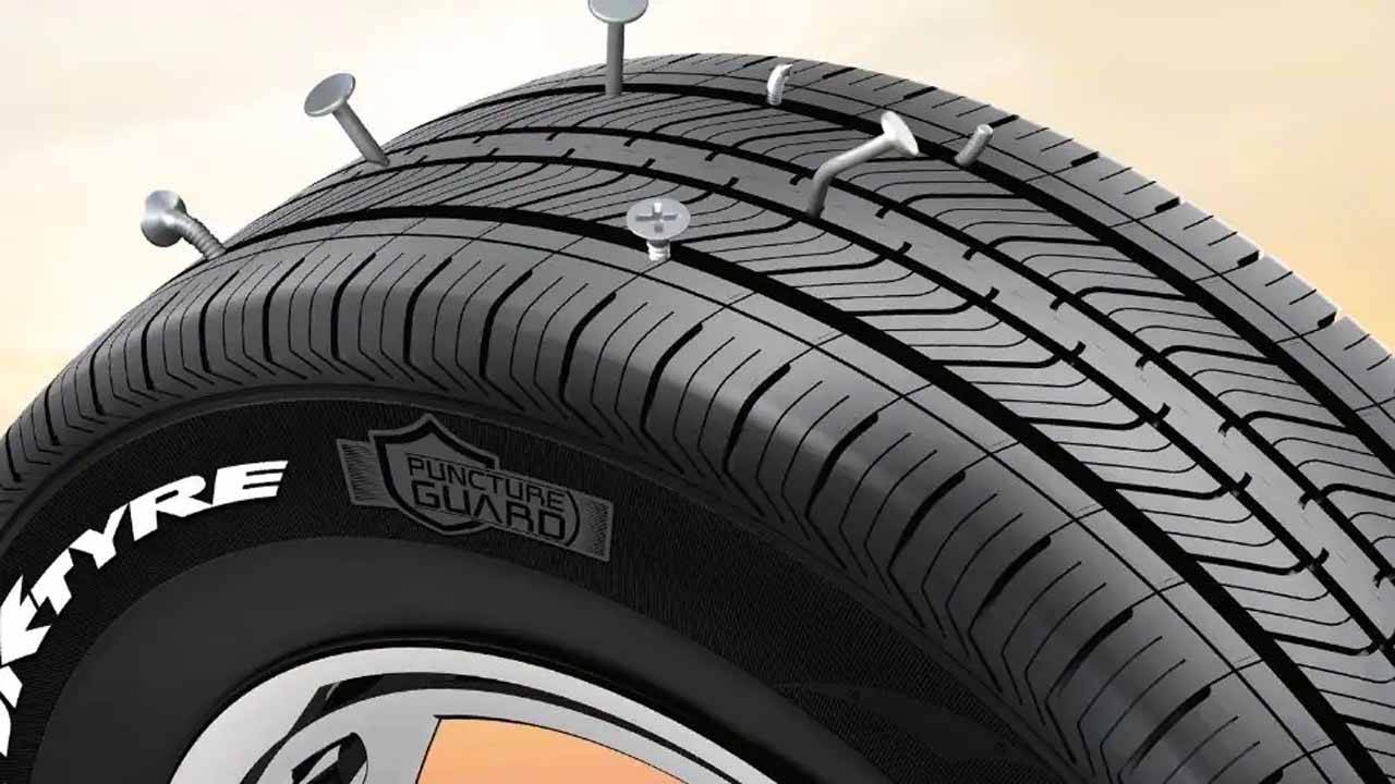 Puncture Guard Tyre Jk Tyre Launches ‘puncture Guard Tyre’ Resists Upto 6mm Wide Punctures (1)