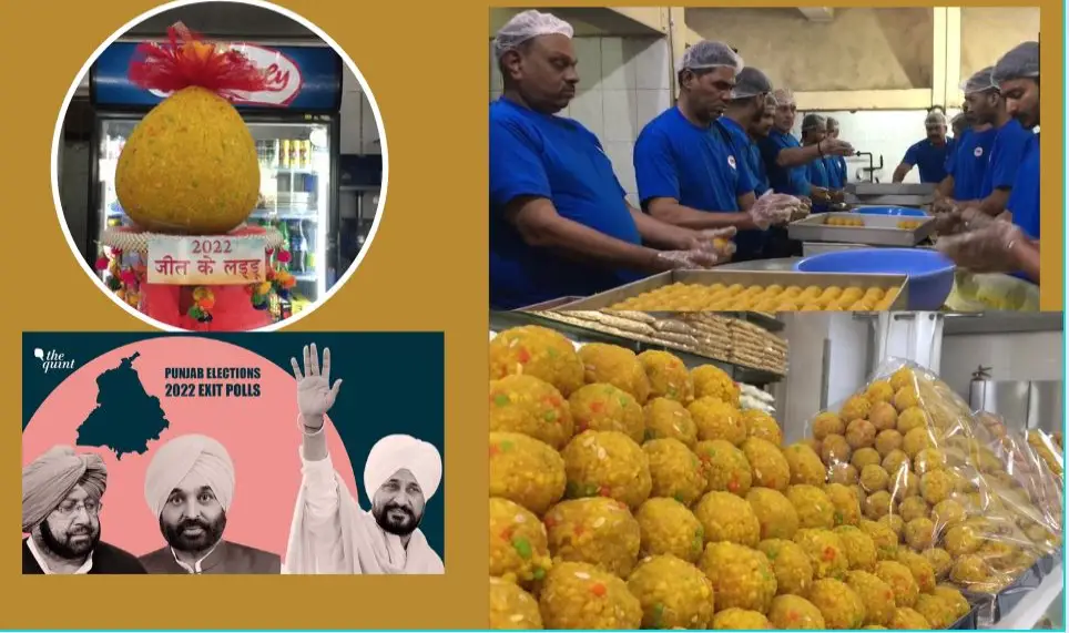 Punjab Counting Of Votes Will Be Done On March 10th..ordering Laddoos