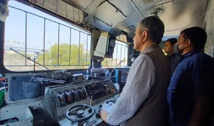 Railway Minister Ashwin Vaishnav