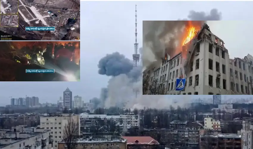 Russian Airborne Troops Land In Ukraines Kharkiv Attack Local Hospital