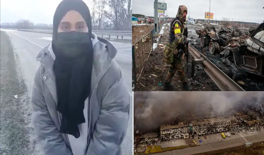 Russian Ukraine War..pakistani Girl Thanks Pm Modi Indian Embassy
