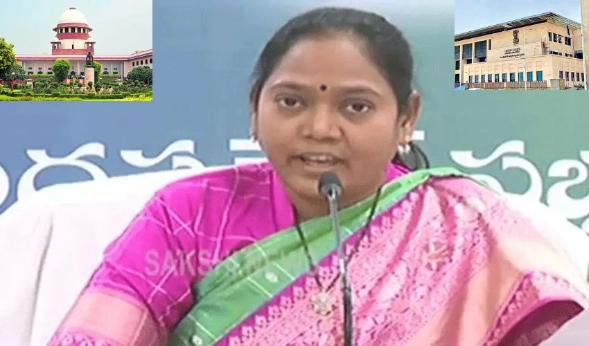 Minister Sucharita : ఏపీ హైకోర్టు తీర్పుపై సుప్రీంకోర్టుకు వెళ్తాం : హోంమంత్రి సుచరిత Minister Sucharita : ఏపీ హైకోర్టు తీర్పుపై సుప్రీంకోర్టుకు వెళ్తాం : హోంమంత్రి సుచరిత