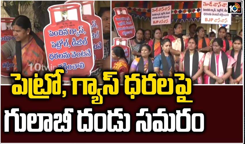 రాష్ట్ర వ్యాప్తంగా టీఆర్ఎస్ శ్రేణుల ఆందోళనలు