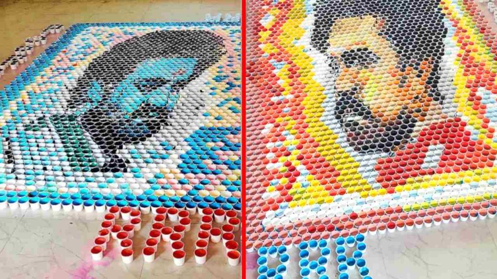 Tea Cup Art On Rrr Movie Goes Viral