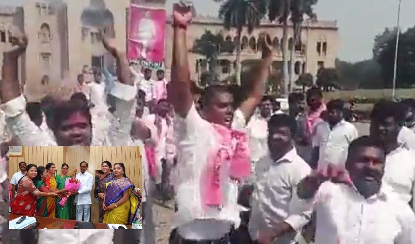 Telangana Jobs : తెలంగాణ వ్యాప్తంగా సంబరాలు.. నిరుద్యోగులు ఫుల్ ఖుష్ Telangana Jobs : తెలంగాణ వ్యాప్తంగా సంబరాలు.. నిరుద్యోగులు ఫుల్ ఖుష్