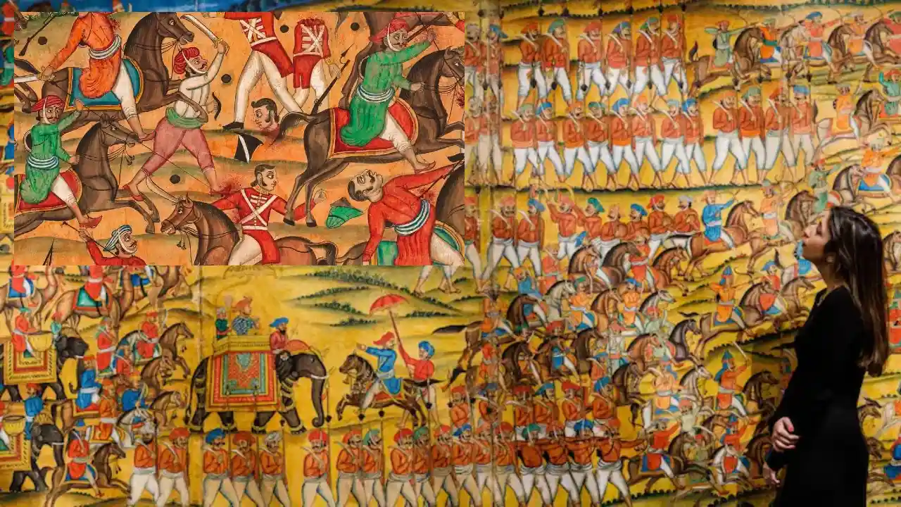 Tipu Sultan's Historic Victory Painting Rs. 6.27 Crore (2)