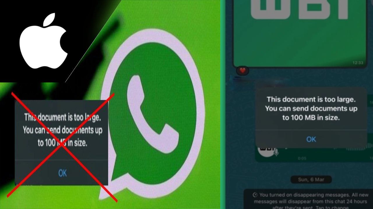 WhatsApp iPhone Users : వాట్సాప్లో కొత్త ఫీచర్.. ఐఫోన్ యూజర్లు త్వరలో 2GB వరకు ఫైల్స్ పంపుకోవచ్చు! WhatsApp iPhone Users : వాట్సాప్లో కొత్త ఫీచర్.. ఐఫోన్ యూజర్లు త్వరలో 2GB వరకు ఫైల్స్ పంపుకోవచ్చు!
