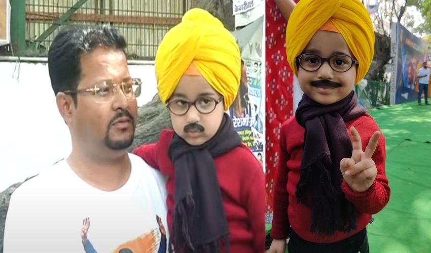 AAP Office : ఢిల్లీలో సంబరాలు.. స్పెషల్ అట్రాక్షన్గా బేబీ కేజ్రీవాల్ AAP Office : ఢిల్లీలో సంబరాలు.. స్పెషల్ అట్రాక్షన్గా బేబీ కేజ్రీవాల్
