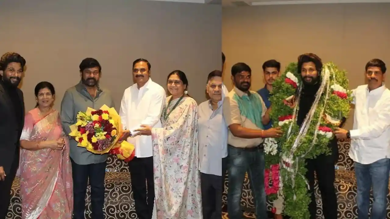 Allu Arjun : బన్నీకి ఫ్యాన్స్ అసోసియేషన్ సన్మానం.. ముఖ్య అతిధిగా చిరంజీవి.. Allu Arjun : బన్నీకి ఫ్యాన్స్ అసోసియేషన్ సన్మానం.. ముఖ్య అతిధిగా చిరంజీవి..