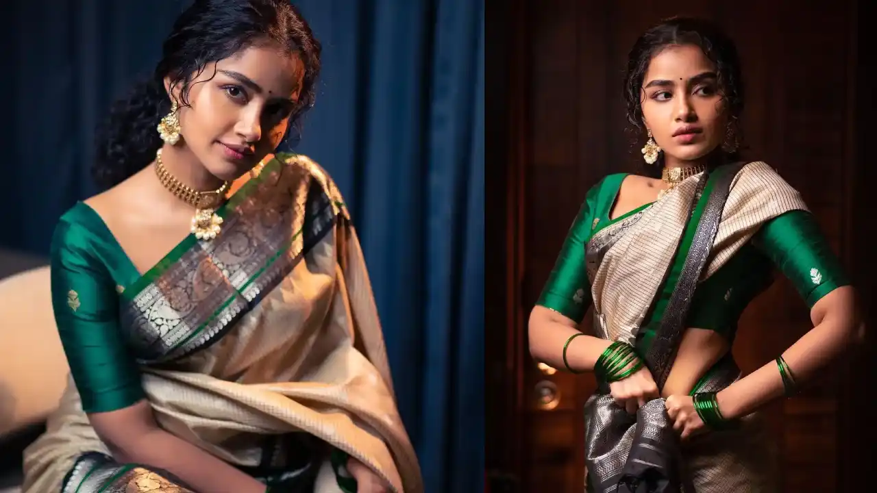 Anupama : చీరకట్టులో తళుక్కుమన్న అనుపమ పరమేశ్వరన్