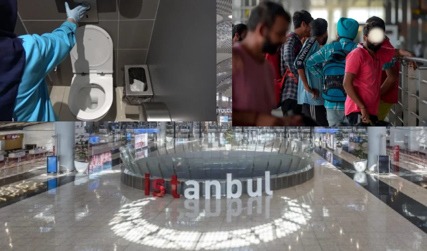 Indian Immigrants: ఇస్తాంబుల్ ఎయిర్ పోర్టులో మూసుకుపోతున్న టాయిలెట్ పైపులు, భారతీయులే కారణం Indian Immigrants: ఇస్తాంబుల్ ఎయిర్ పోర్టులో మూసుకుపోతున్న టాయిలెట్ పైపులు, భారతీయులే కారణం