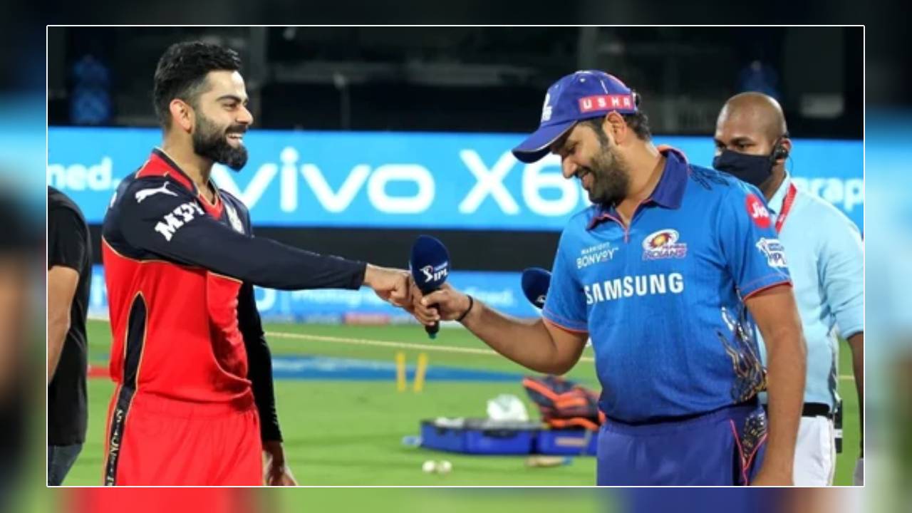 IPL 2022: కోహ్లీ రికార్డుకు 4పరుగుల దూరంలో రోహిత్ శర్మ IPL 2022: కోహ్లీ రికార్డుకు 4పరుగుల దూరంలో రోహిత్ శర్మ