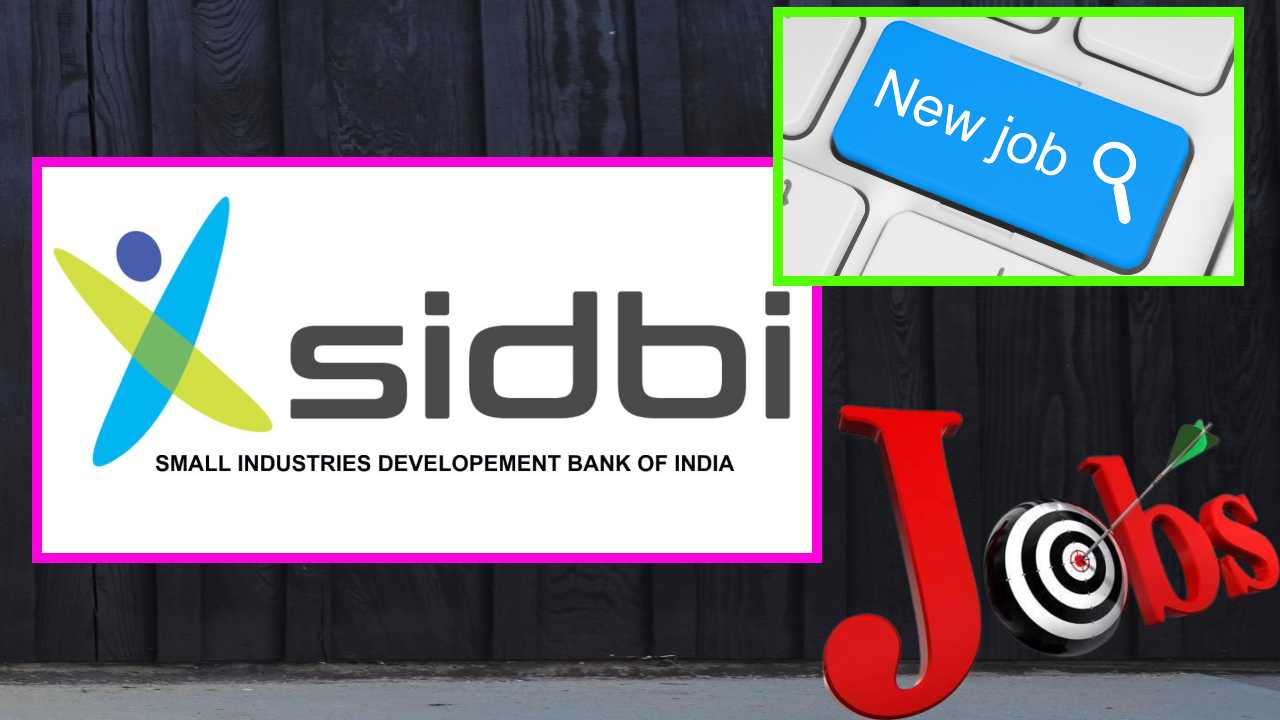 Jobs : ఎస్ఐడిబిఐలో ఖాళీల భర్తీ Jobs : ఎస్ఐడిబిఐలో ఖాళీల భర్తీ