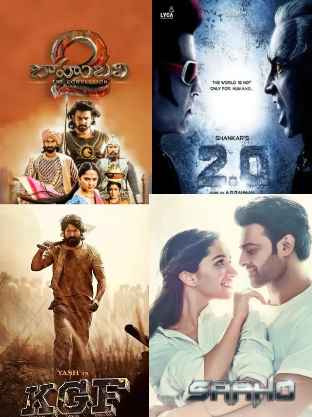 >హిందీలో ఫస్డ్ వీక్ హైయ్యస్ట్ కలెక్షన్స్ సాధించిన సౌత్ సినిమాలు..