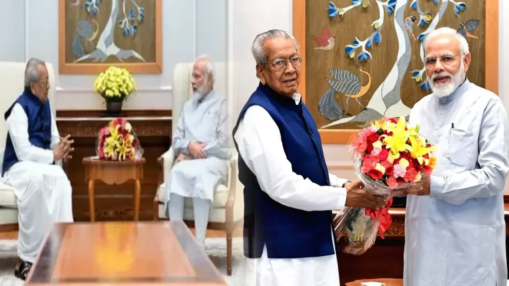 Ap Governor Meets Prime Minister Modi