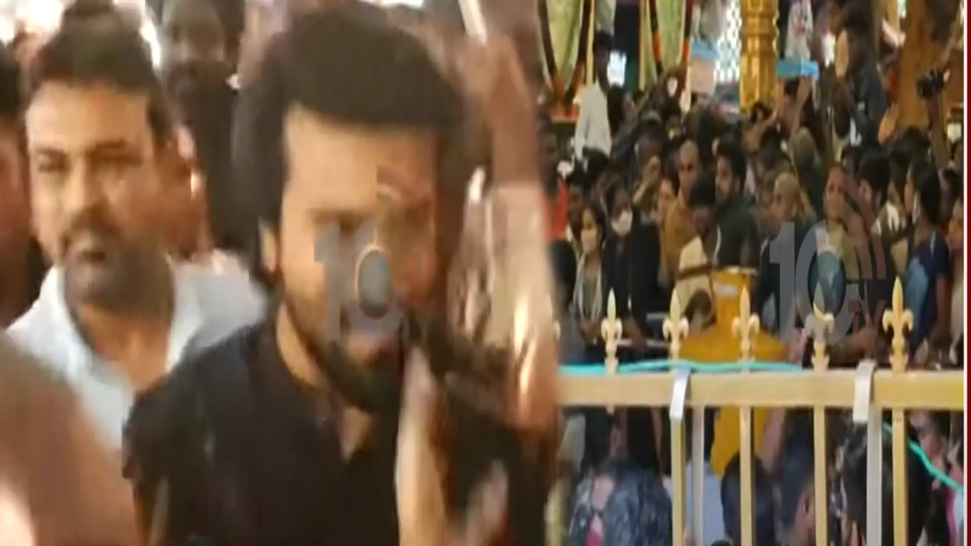 Ram Charan Fans : దుర్గగుడిలో అపచారం.. హుండీలపై నిల్చొన్న రామ్ చరణ్ ఫ్యాన్స్ Ram Charan Fans : దుర్గగుడిలో అపచారం.. హుండీలపై నిల్చొన్న రామ్ చరణ్ ఫ్యాన్స్