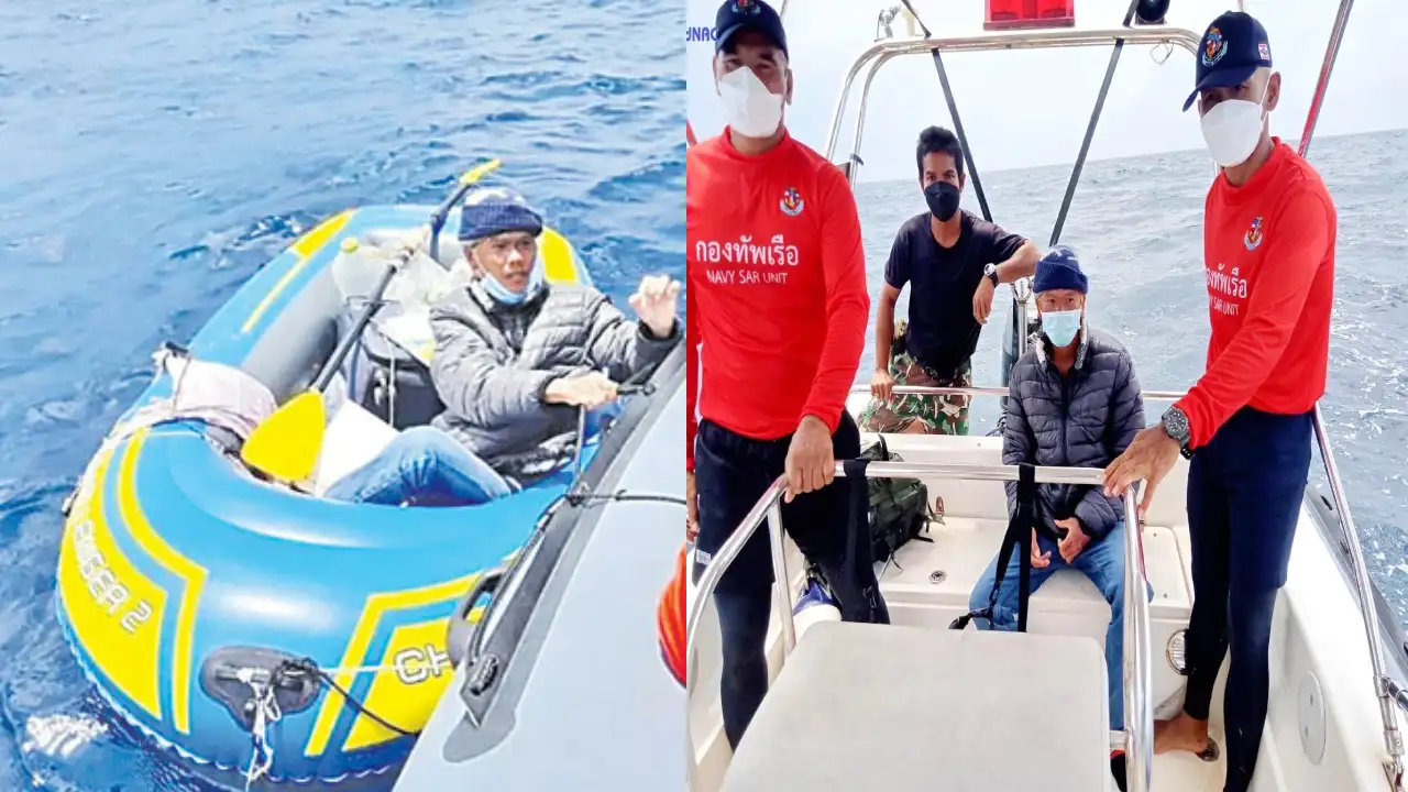 Boat Man From Thailand To India
