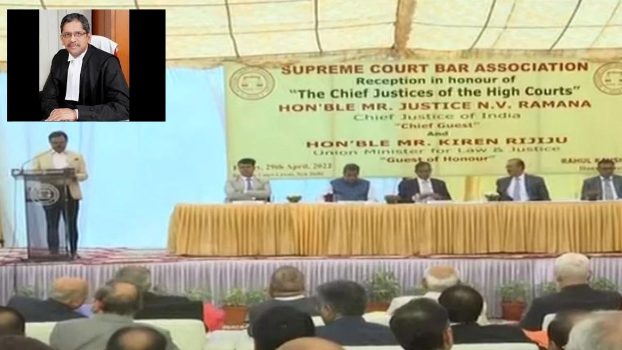 CJI NV Ramana : త్వరలో మరో 50 హైకోర్టు జడ్జీ పోస్టుల భర్తీ CJI NV Ramana : త్వరలో మరో 50 హైకోర్టు జడ్జీ పోస్టుల భర్తీ