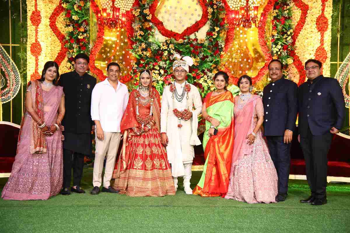 Celebrities At Aditya Music Owner Umesh Gupta Son Manyan Gupta Marriage1
