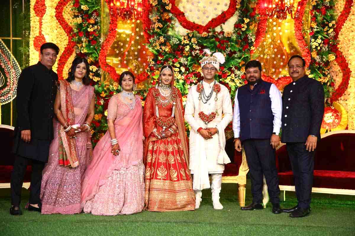 Celebrities At Aditya Music Owner Umesh Gupta Son Manyan Gupta Marriage13
