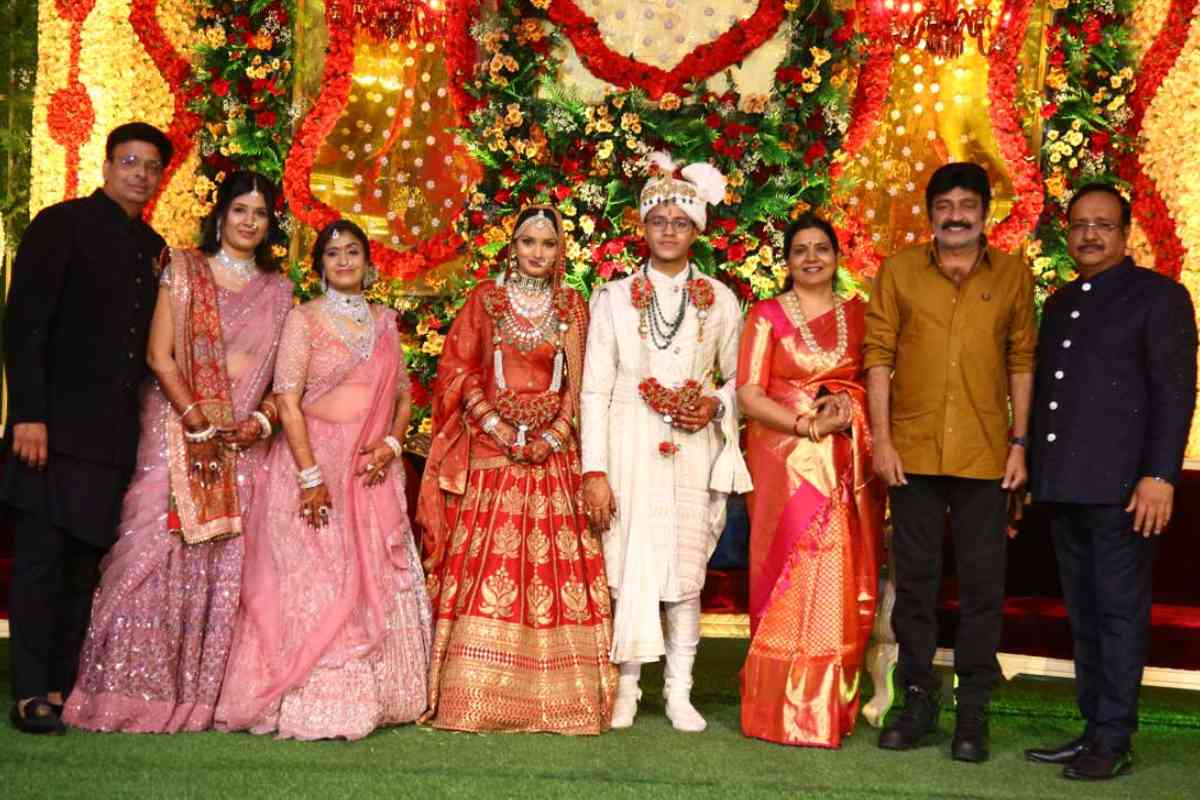 Celebrities At Aditya Music Owner Umesh Gupta Son Manyan Gupta Marriage15