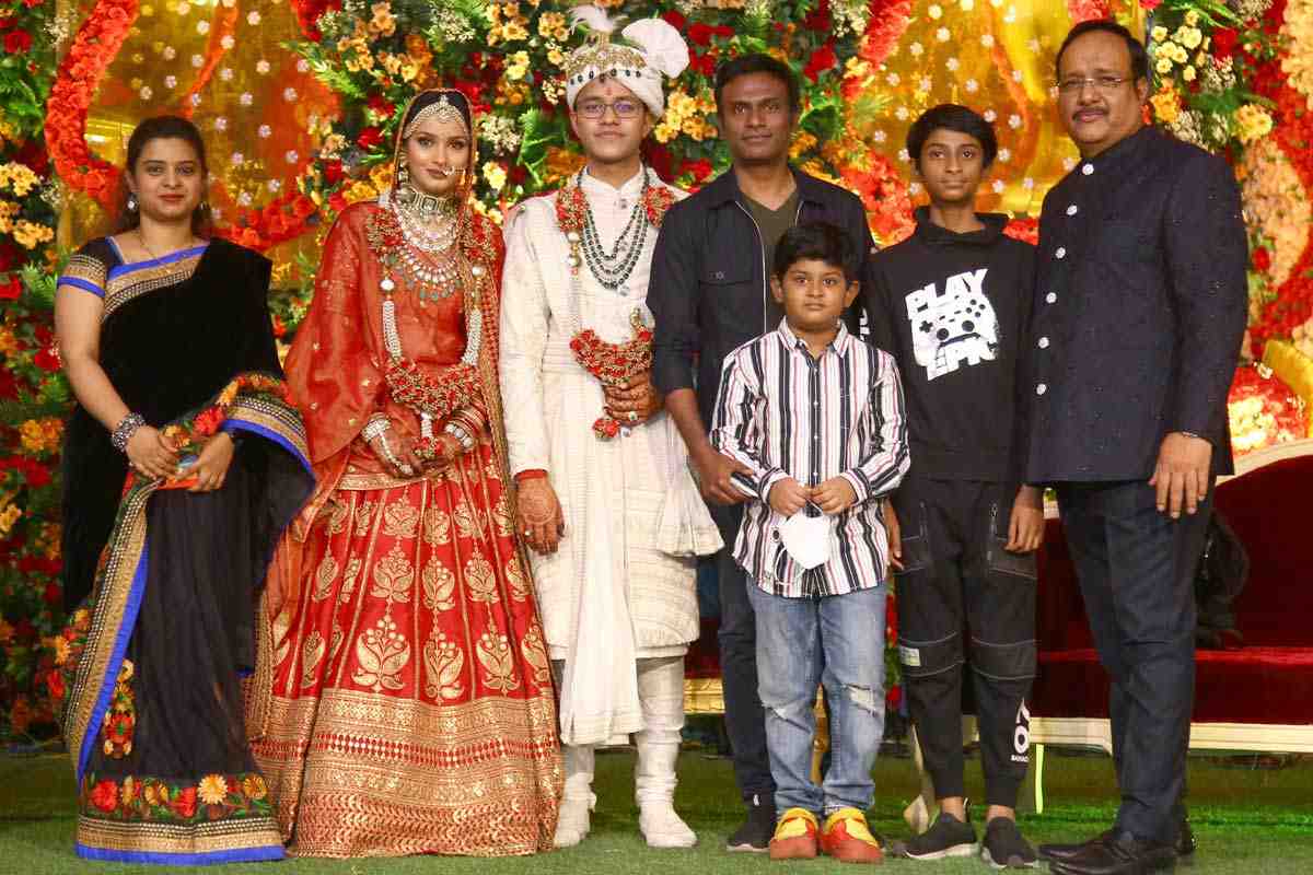 Celebrities At Aditya Music Owner Umesh Gupta Son Manyan Gupta Marriage20