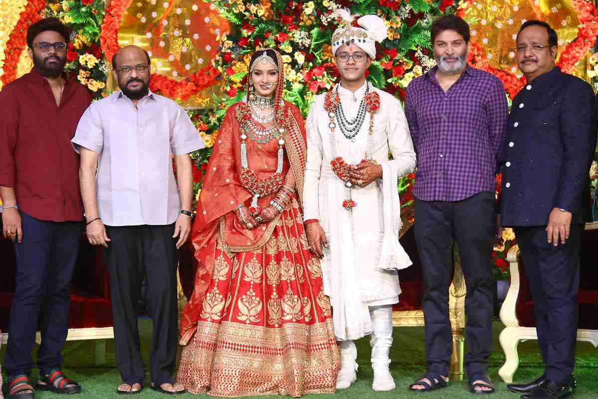 Celebrities At Aditya Music Owner Umesh Gupta Son Manyan Gupta Marriage3
