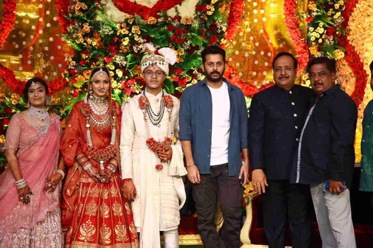Celebrities At Aditya Music Owner Umesh Gupta Son Manyan Gupta Marriage4