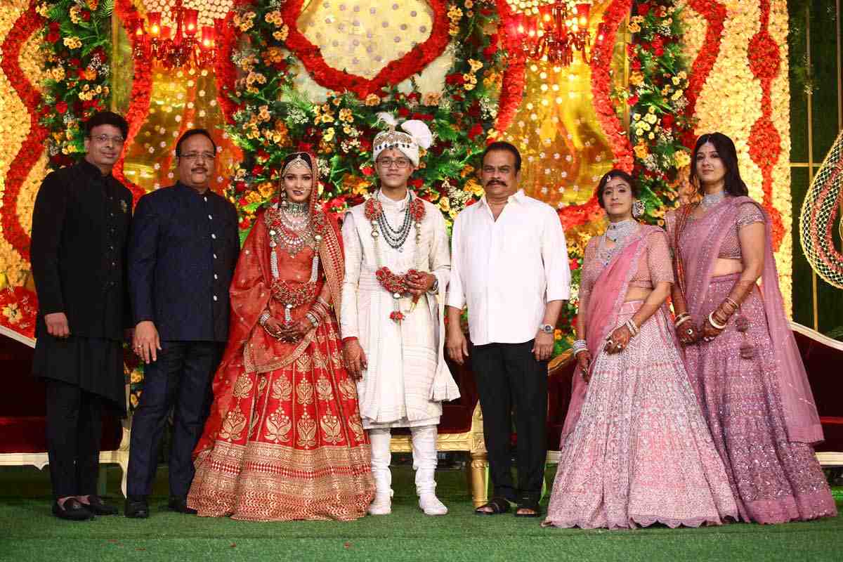 Celebrities At Aditya Music Owner Umesh Gupta Son Manyan Gupta Marriage7