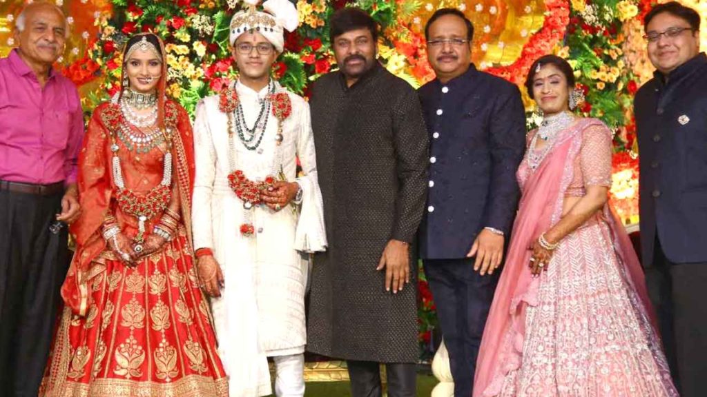 Celebrities At Aditya Music Owner Umesh Gupta Son Marriage