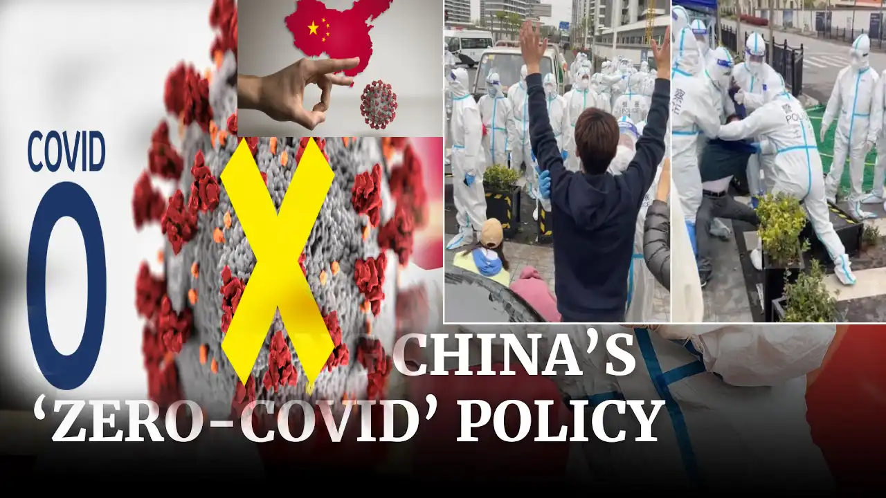 China Shanghai Residents Oppose China Virus Zero Policy