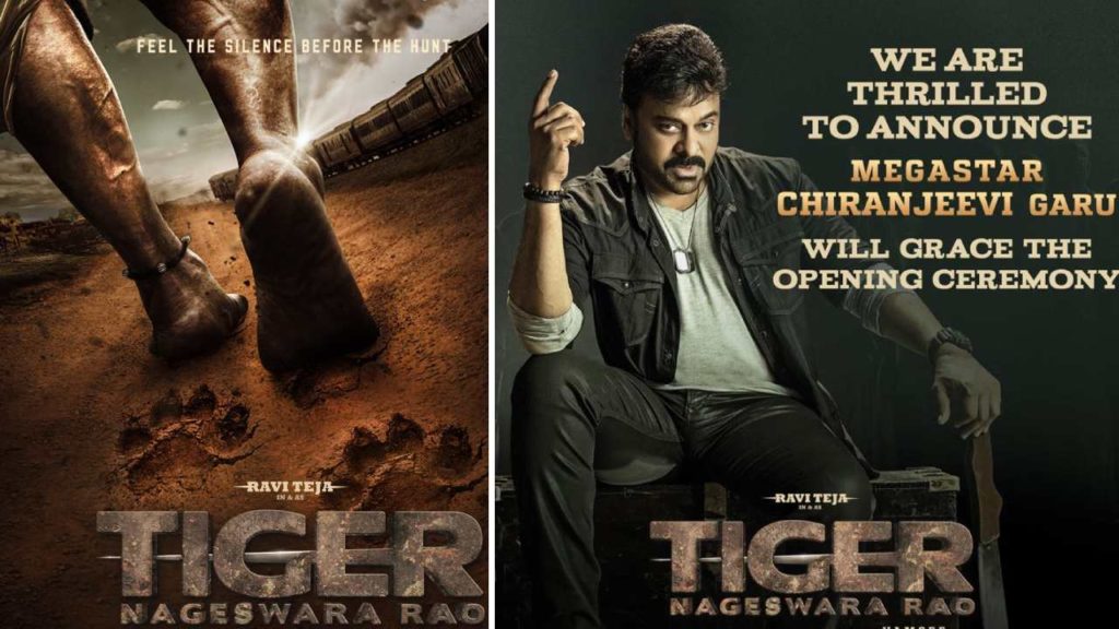 Chiranjeevi To Grace Opening Ceremony Of Tiger Nageswara Rao Movie