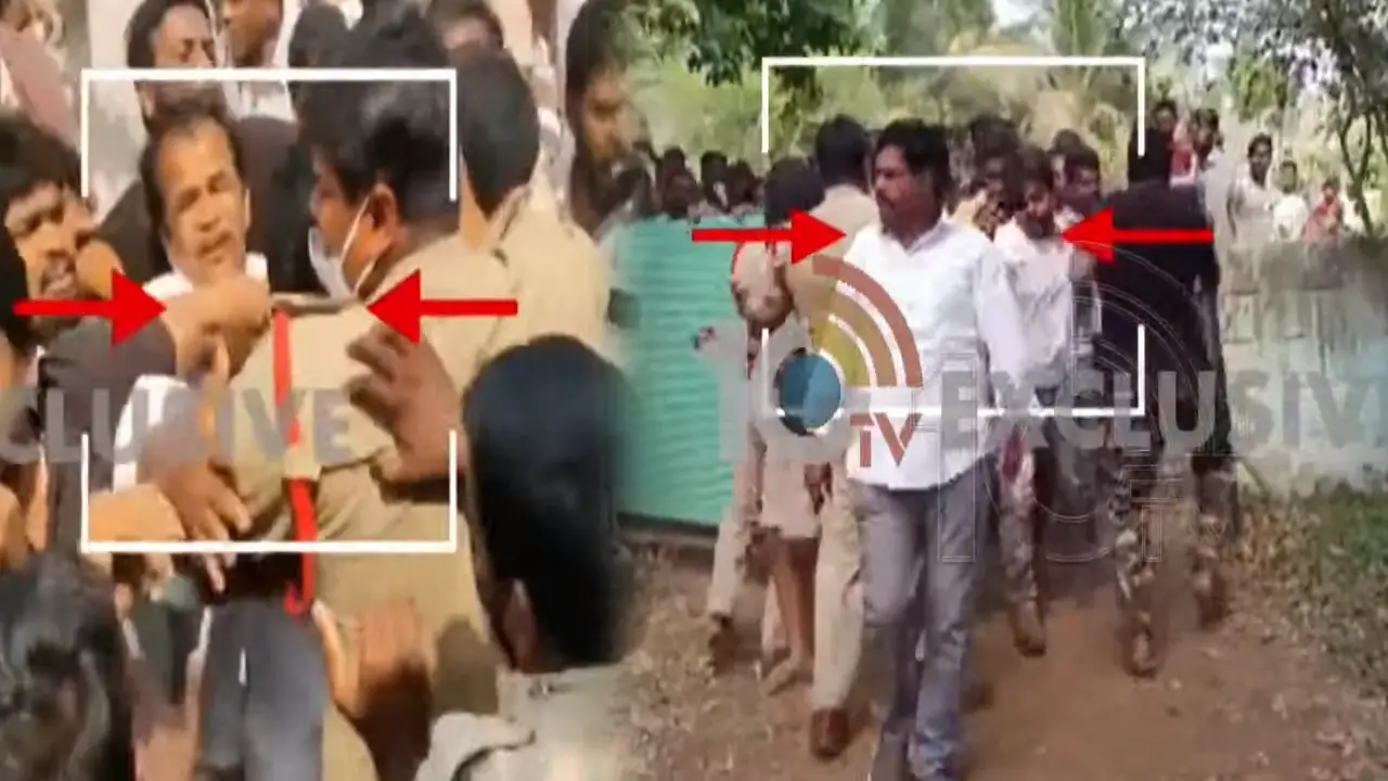 G Kothapalli : జి.కొత్తపల్లిలో హై టెన్షన్.. పోలీసుల రక్షణలో ఎమ్మెల్యే తలారీ G Kothapalli : జి.కొత్తపల్లిలో హై టెన్షన్.. పోలీసుల రక్షణలో ఎమ్మెల్యే తలారీ
