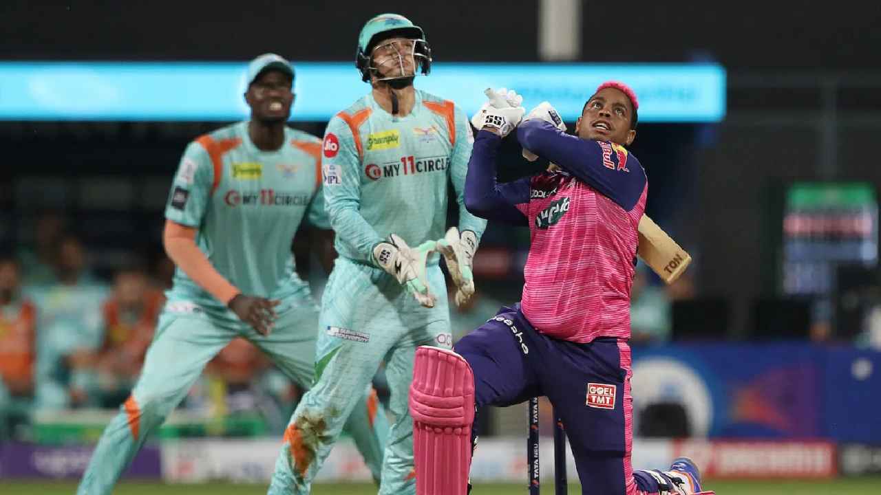 IPL2022 LSG Vs RR : చెలరేగిన హెట్మైర్.. లక్నో టార్గెట్ 166 IPL2022 LSG Vs RR : చెలరేగిన హెట్మైర్.. లక్నో టార్గెట్ 166