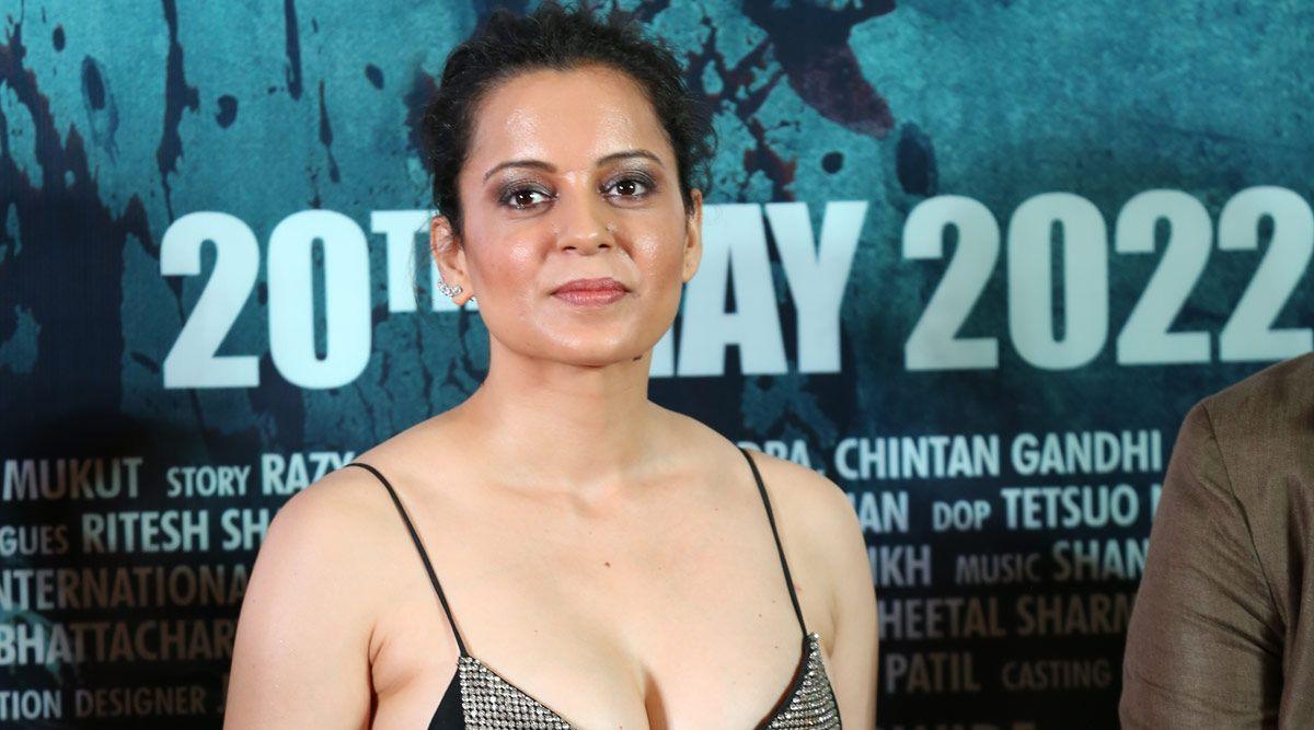 Kangana Ranaut Hot Stills At Dhakad Trailer Launch009