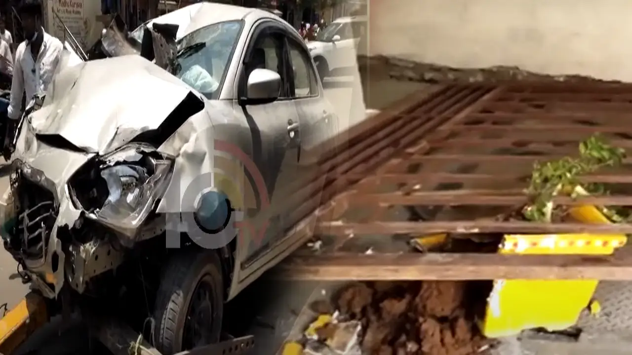 Madhapur Accident : మారని తాగుబోతులు.. మాదాపూర్లో మరో ఆక్సిడెంట్ Madhapur Accident : మారని తాగుబోతులు.. మాదాపూర్లో మరో ఆక్సిడెంట్