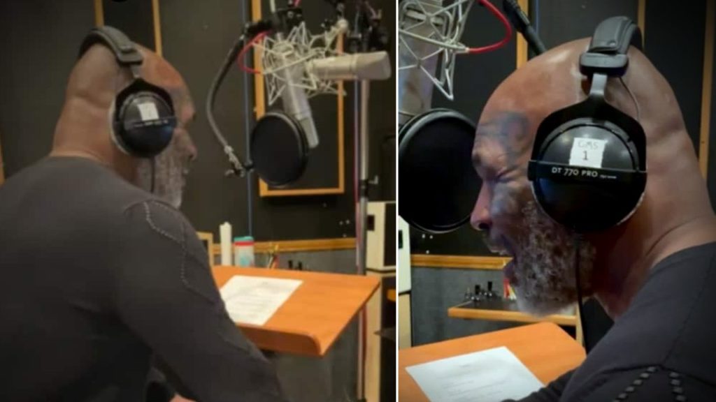 Mike Tyson Completes Dubbing For Liger Movie